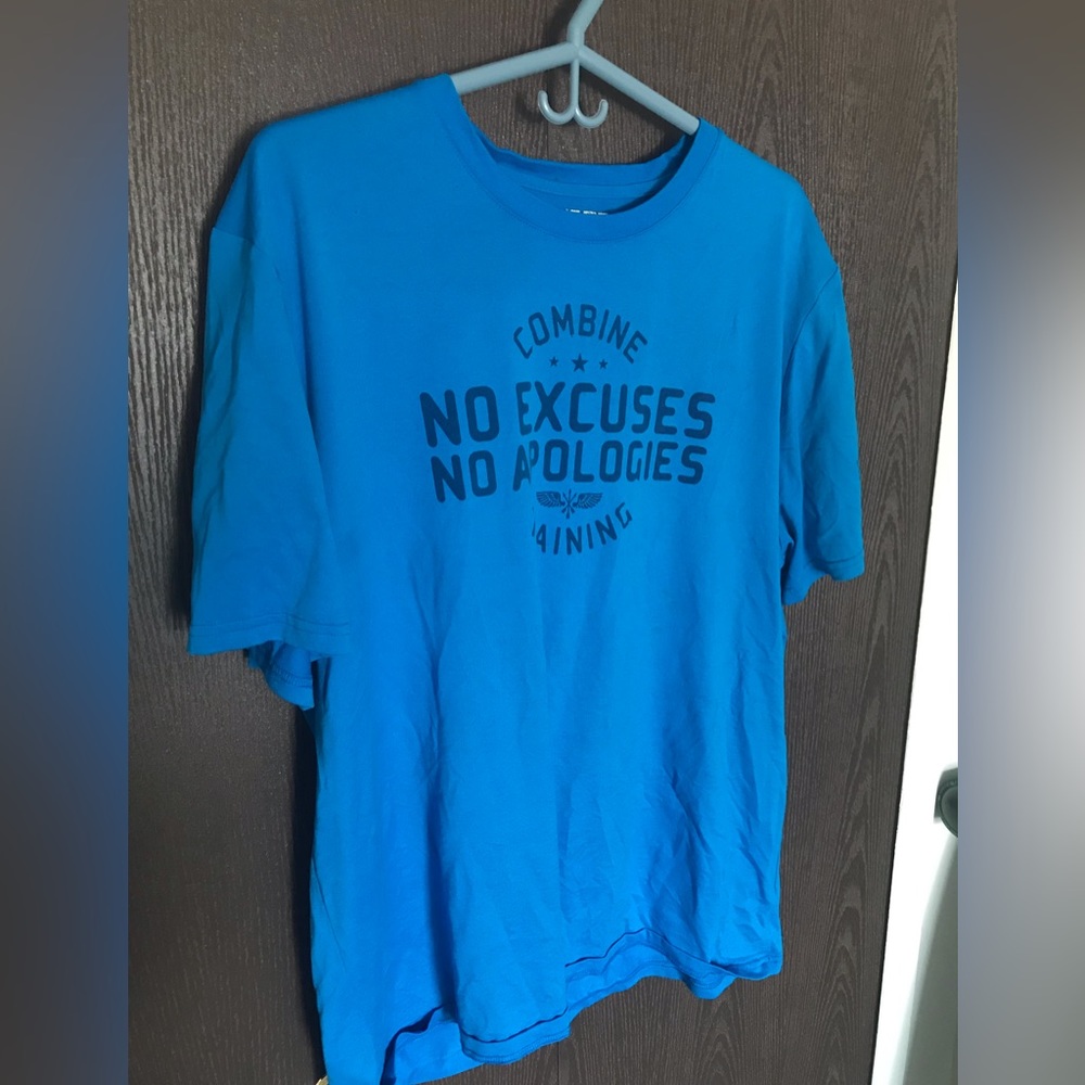 “No excuses, No Apologies” Under Armour shirt